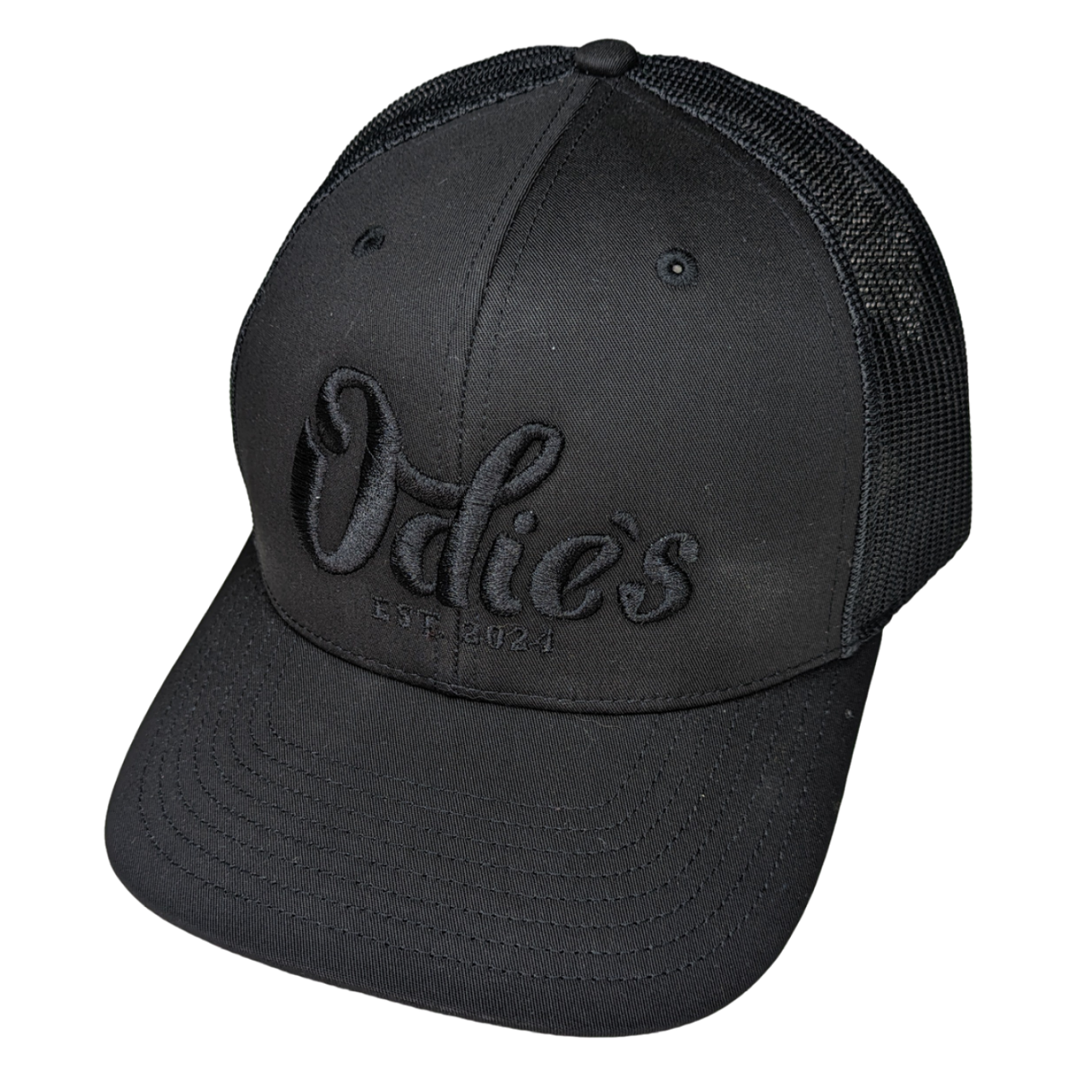 Odie's Black on Black Hat